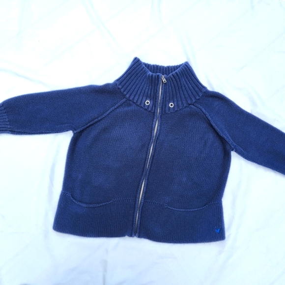 XL AE navy sweater/jacket - Picture 2 of 16